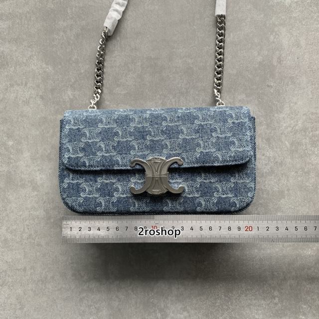 셀린느클로드체인숄더백