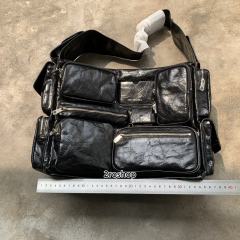 발렌시아가포켓백라지블랙