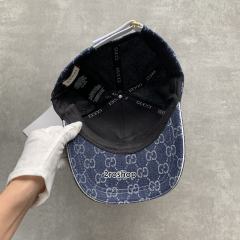 구찌볼캡데님