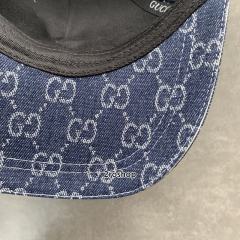 구찌볼캡데님