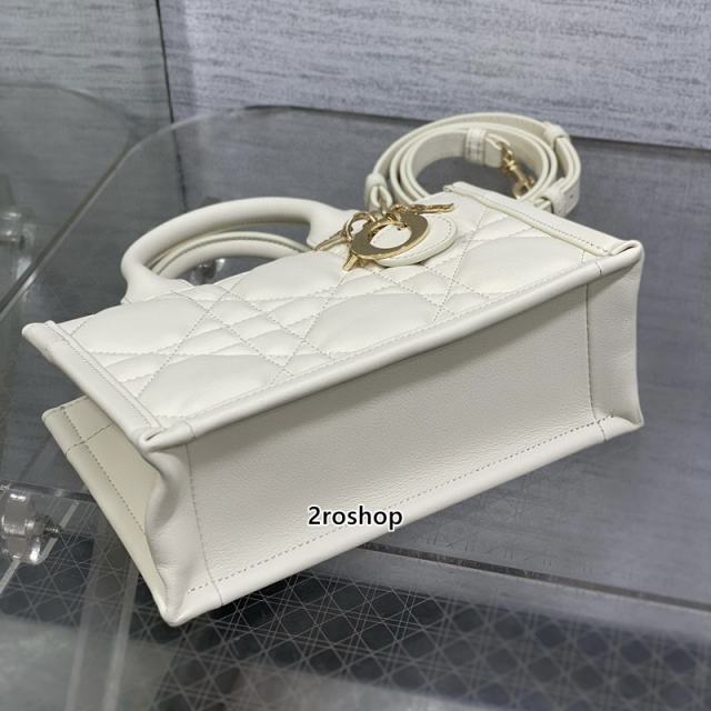 디올북토트스트랩백미니화이트