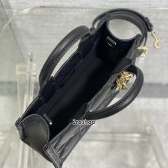 디올북토트스트랩백미니블랙