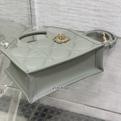 디올북토트스트랩백미니그레이