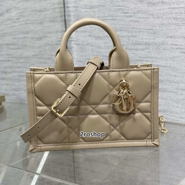 디올북토트스트랩백미니베이지