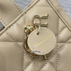 디올북토트스트랩백미니베이지