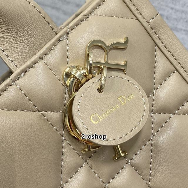 디올북토트스트랩백미니베이지