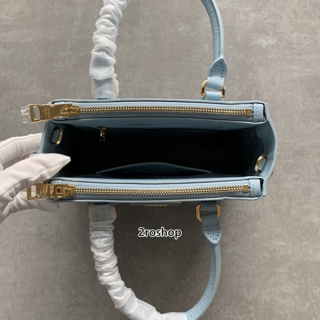 프라다두블레토트백블루