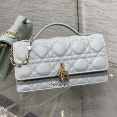 디올레이디백미스디올미니클라우드블루