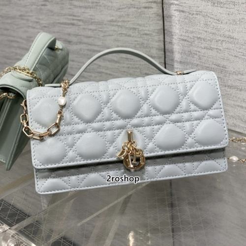 디올레이디백미스디올미니클라우드블루