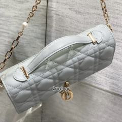 디올레이디백미스디올미니클라우드블루