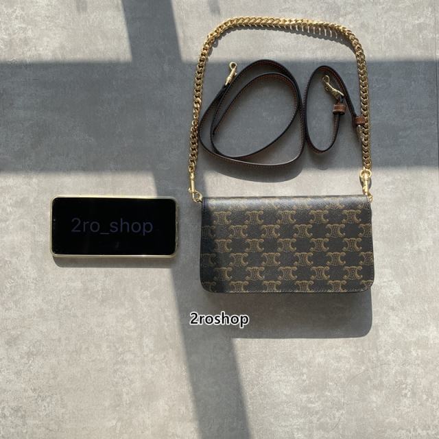 셀린느트리오페멀티포셰트체인숄더백