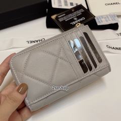 샤넬19로고카드지갑