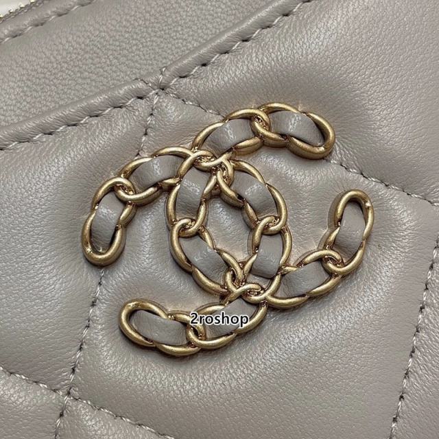 샤넬19로고카드지갑