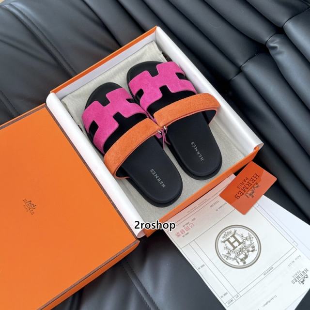 에르메스오란슬리퍼