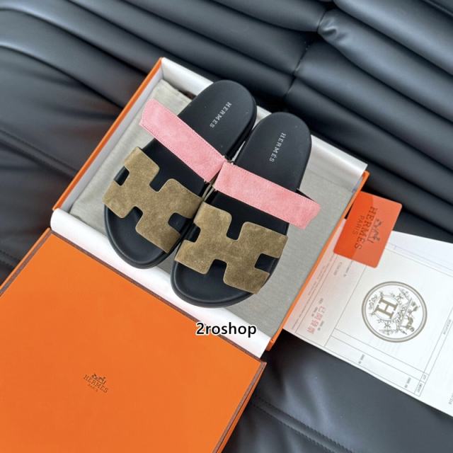 에르메스오란슬리퍼