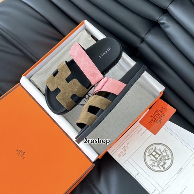 에르메스오란슬리퍼