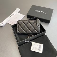샤넬클래식지퍼카드지갑