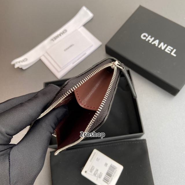 샤넬클래식지퍼카드지갑