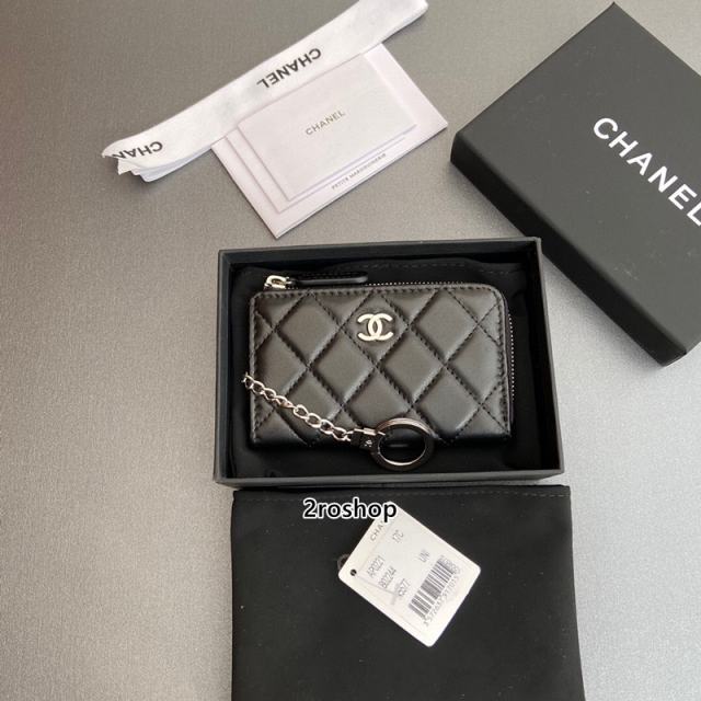 샤넬클래식지퍼카드지갑