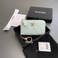 샤넬클래식지퍼카드지갑