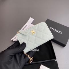 샤넬클래식지퍼카드지갑