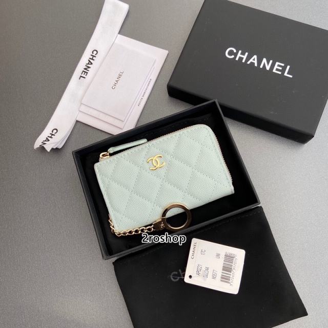 샤넬클래식지퍼카드지갑