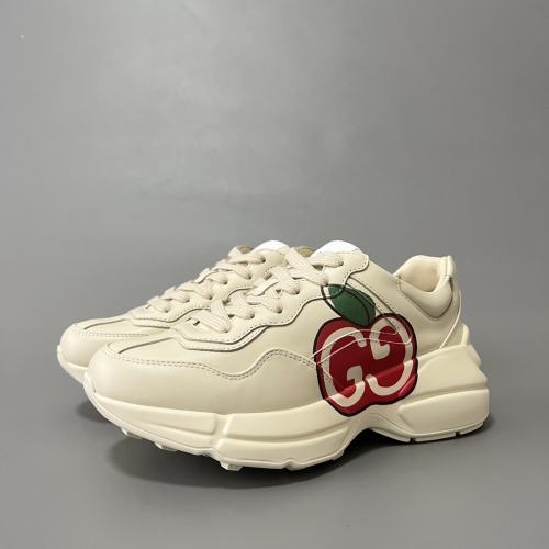 구찌롸이톤스니커즈사과(남녀공용)