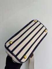 프라다 리넨 혼방 미니 핸드백  1BA038