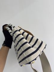 프라다 리넨 혼방 미니 핸드백  1BA038