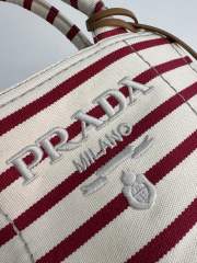 프라다 리넨 혼방 미니 핸드백  1BA038