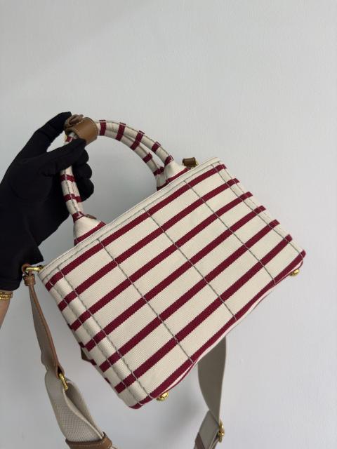 프라다 리넨 혼방 미니 핸드백  1BA038