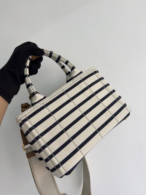 프라다 리넨 혼방 미니 핸드백  1BA038