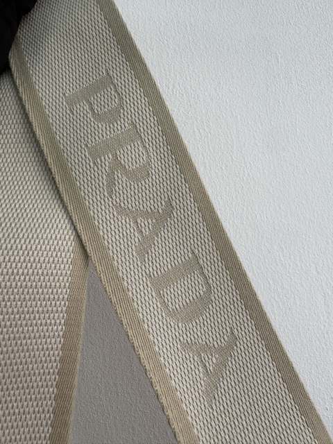 프라다 리넨 혼방 미니 핸드백  1BA038