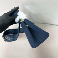 프라다 리넨 혼방 미니 핸드백  1BA038