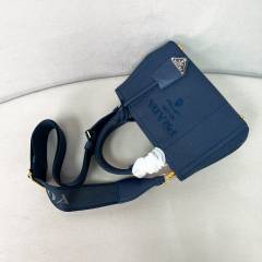 프라다 리넨 혼방 미니 핸드백  1BA038