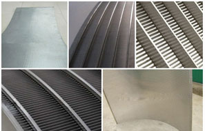 Wedge Wire Screen Sieve Bend Filters