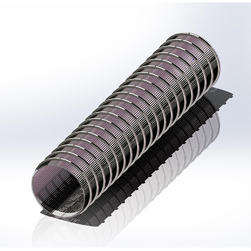 Wedge Wire Pressure Screen - the perfect solution for efficient water and wastewater filtration. 