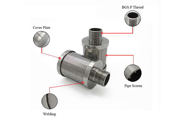 wedge wire filter nozzle manufacturer and supplier