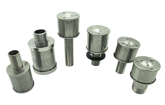 filter nozzles, wedge wire screen, Johnson screen