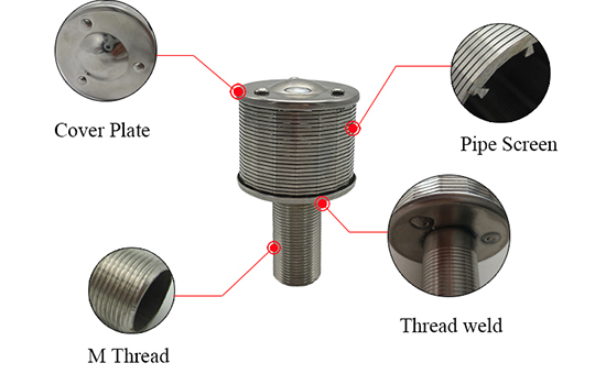 Johnson Type Filter Screen Nozzle Manufacturer