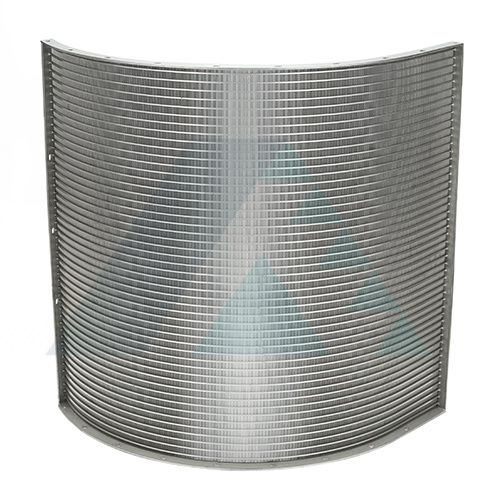 Wedge Wire Parabolic Sidehill Screen