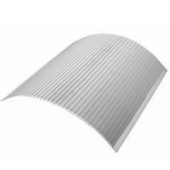 Wedge Wire Cross-Flow Sieve Panel, Static Dewatering Sieve