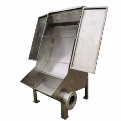 Wedge Wire Cross-Flow Sieve Panel, Static Dewatering Sieve