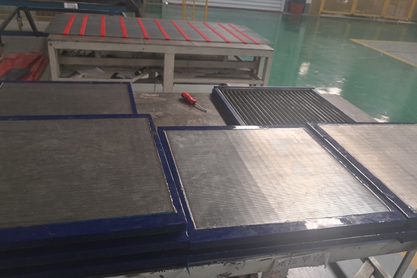 Wedge wire polyurethan screen, Polyurethane screen used in coal washing plants