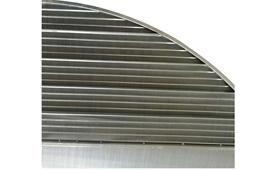 Wedge Wire Support Plates in Reactor and Vessel Internals