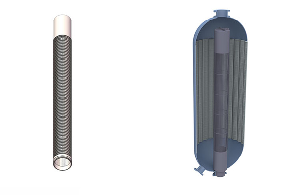 Tower Internals Industry Inner Pipe - Wedge Wire Filter Tower Internals Industry Inner Pipe - Wedge Wire Filter