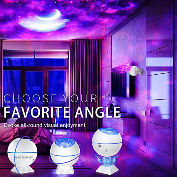 Galaxy Star Projector Night Light Galaxy Nova Projector with 40 Colors Mini Galaxy 360 Pro Nebula Cloud for Bedroom Ceiling Car Adults Kids Gift