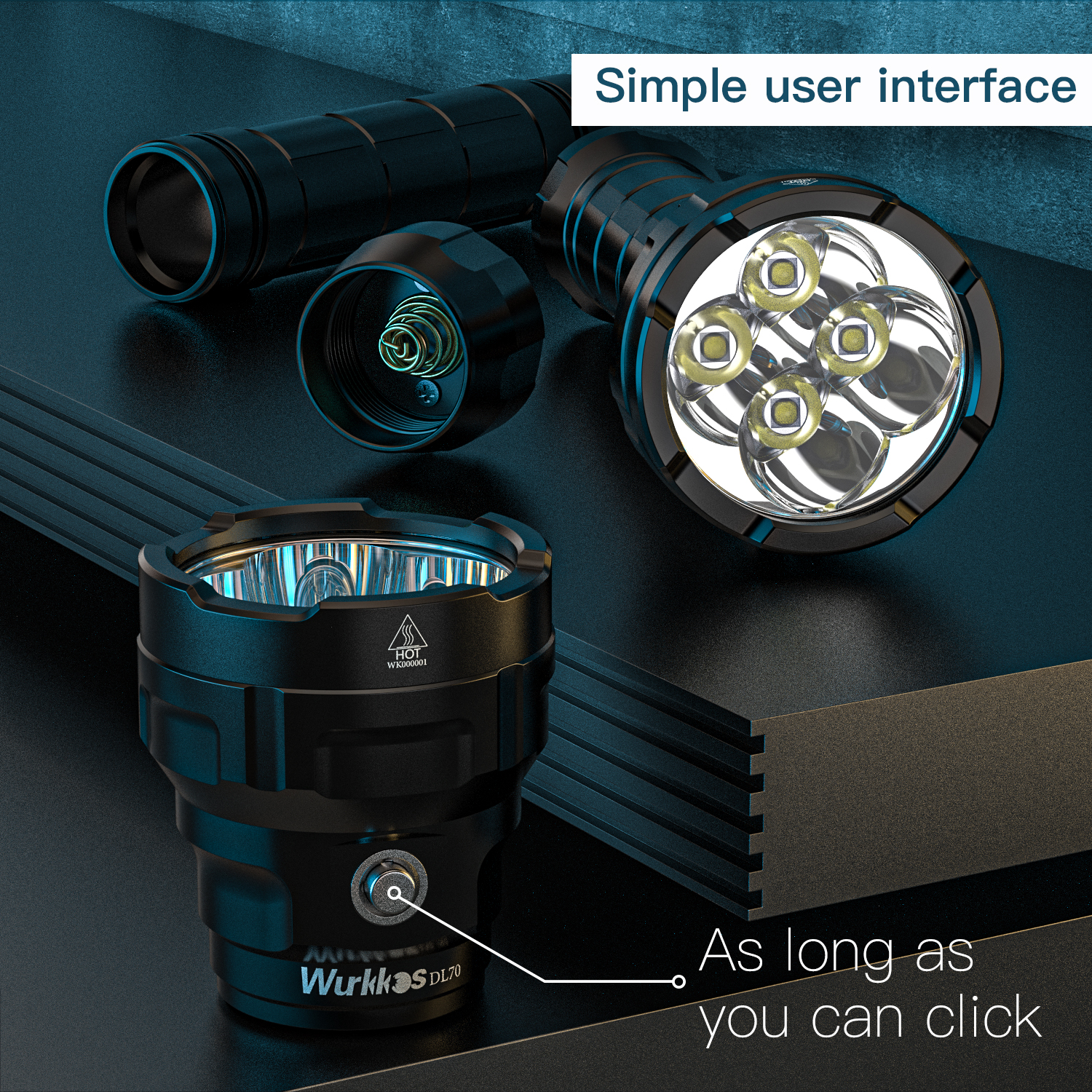 Amazon.com: Wurrkos DL70 Dive Light,13000 Lumen Super Bright