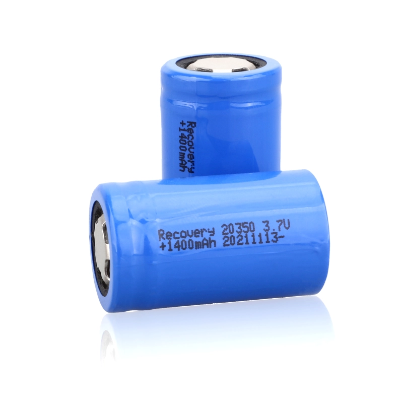 20350 Battery 3.7V 1400Mah 10C High Drain Discharge 2pcs/lot