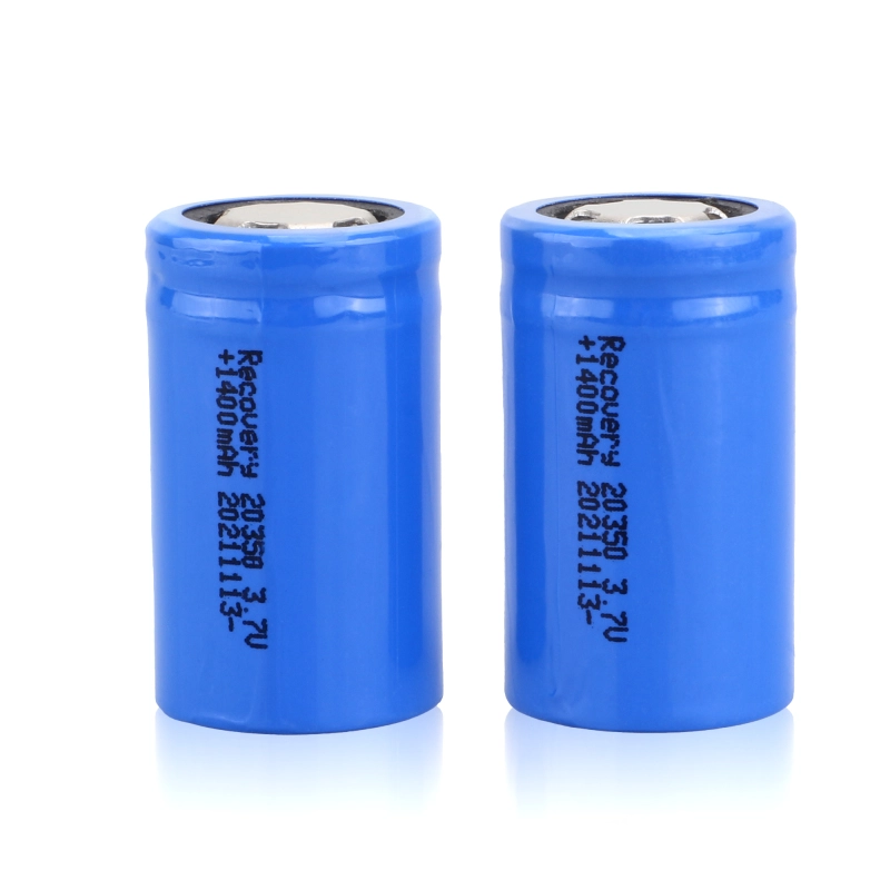 20350 Battery 3.7V 1400Mah 10C High Drain Discharge 2pcs/lot